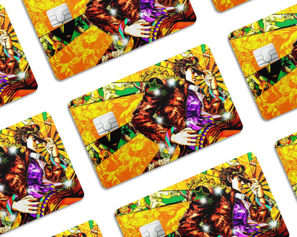 Anime Town Creations Credit Card Jojo's Bizarre Adventure Half Skins - Anime JoJo's Bizarre Adventure Credit Card Skin