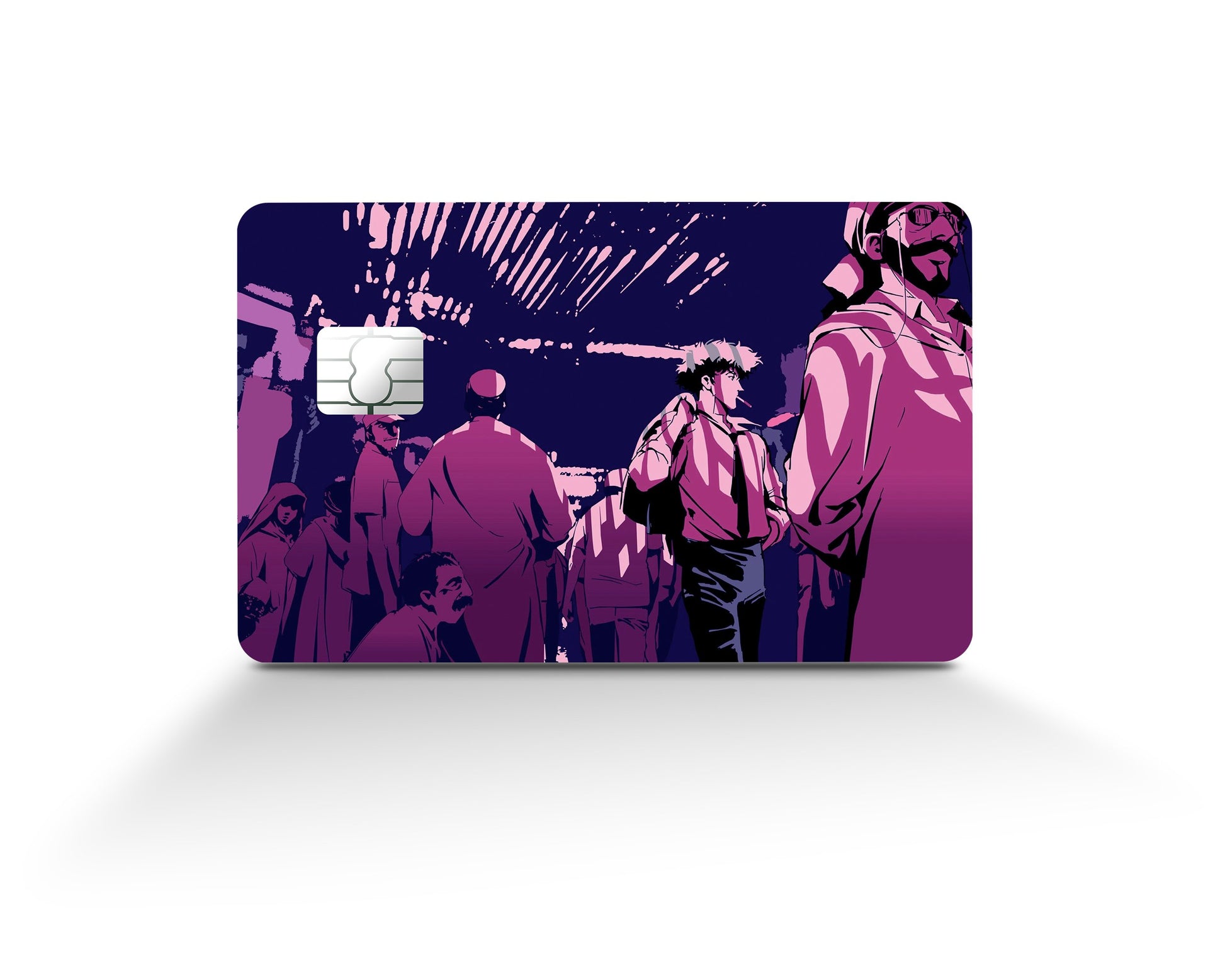 Anime Town Creations Credit Card Cowboy Bepop Spike Minimalist Full Skins - Anime Cowboy Bepop Credit Card Skin
