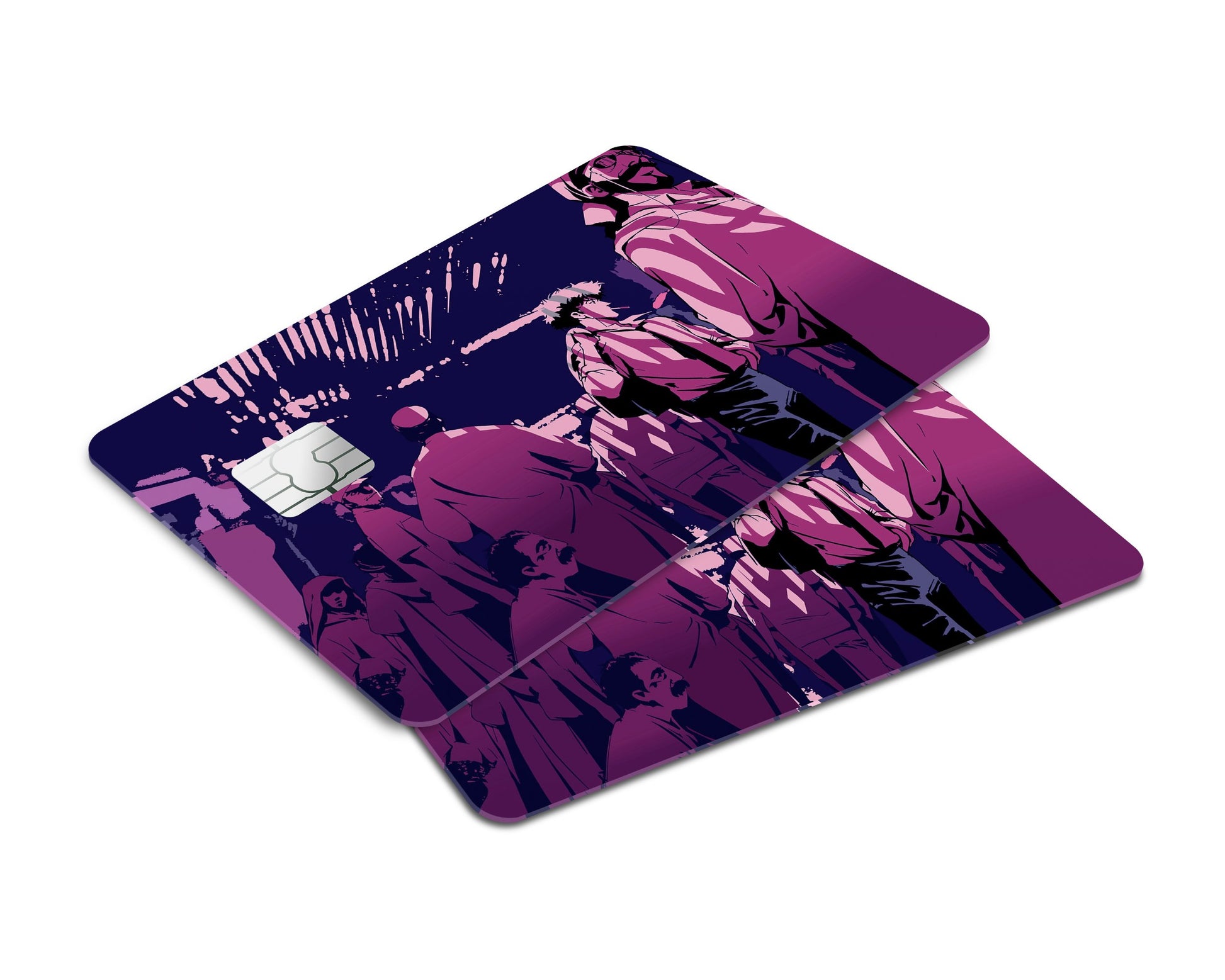 Anime Town Creations Credit Card Cowboy Bepop Spike Minimalist Window Skins - Anime Cowboy Bepop Credit Card Skin