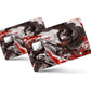 Anime Town Creations Credit Card Attack on Titan Eren Yeager Red Full Skins - Anime Attack on Titan Credit Card Skin