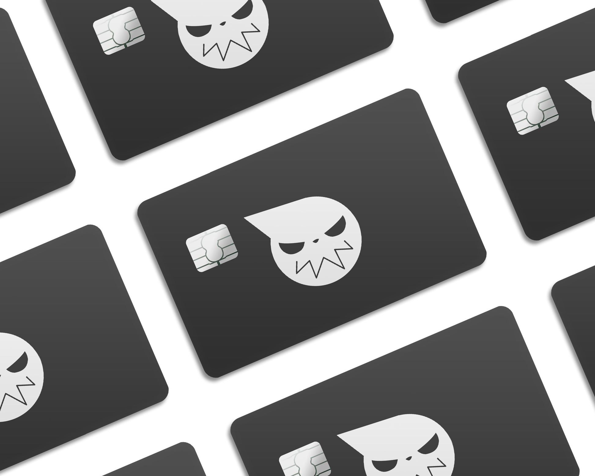 Anime Town Creations Credit Card Soul Eater Logo Half Skins - Anime Soul Eater Credit Card Skin
