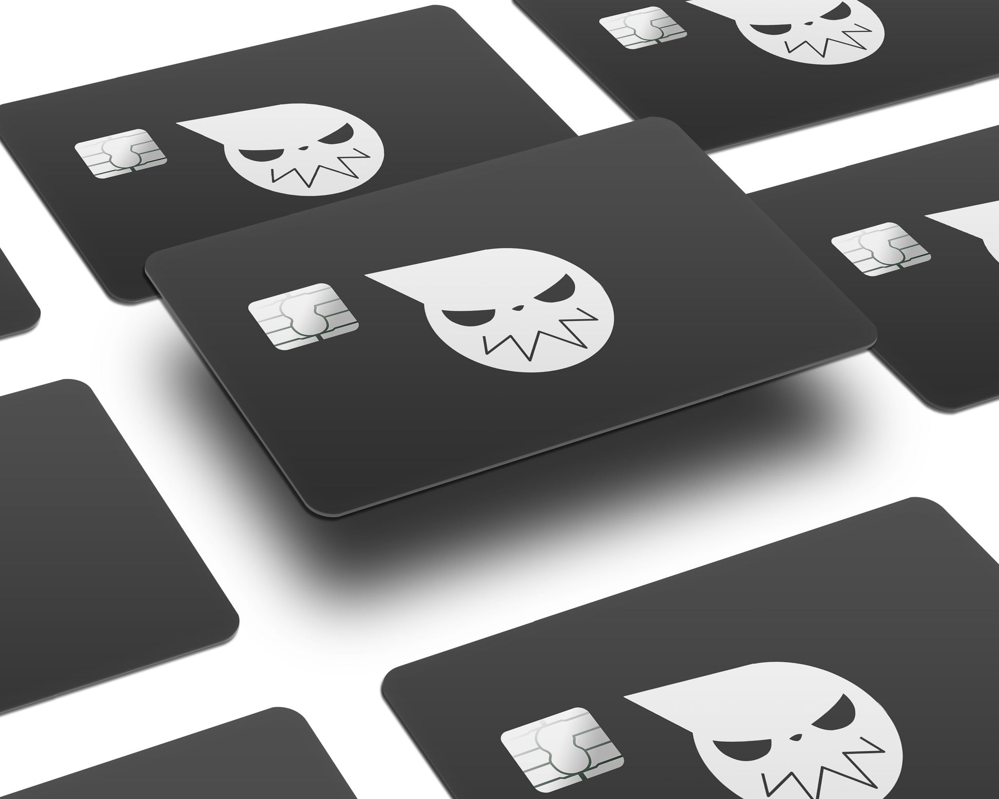Anime Town Creations Credit Card Soul Eater Logo Half Skins - Anime Soul Eater Credit Card Skin