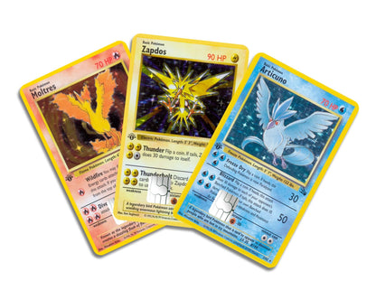 Pokemon Legendary Birds Credit Card Bundle Credit Card Bundle Skin – Anime Town Creations