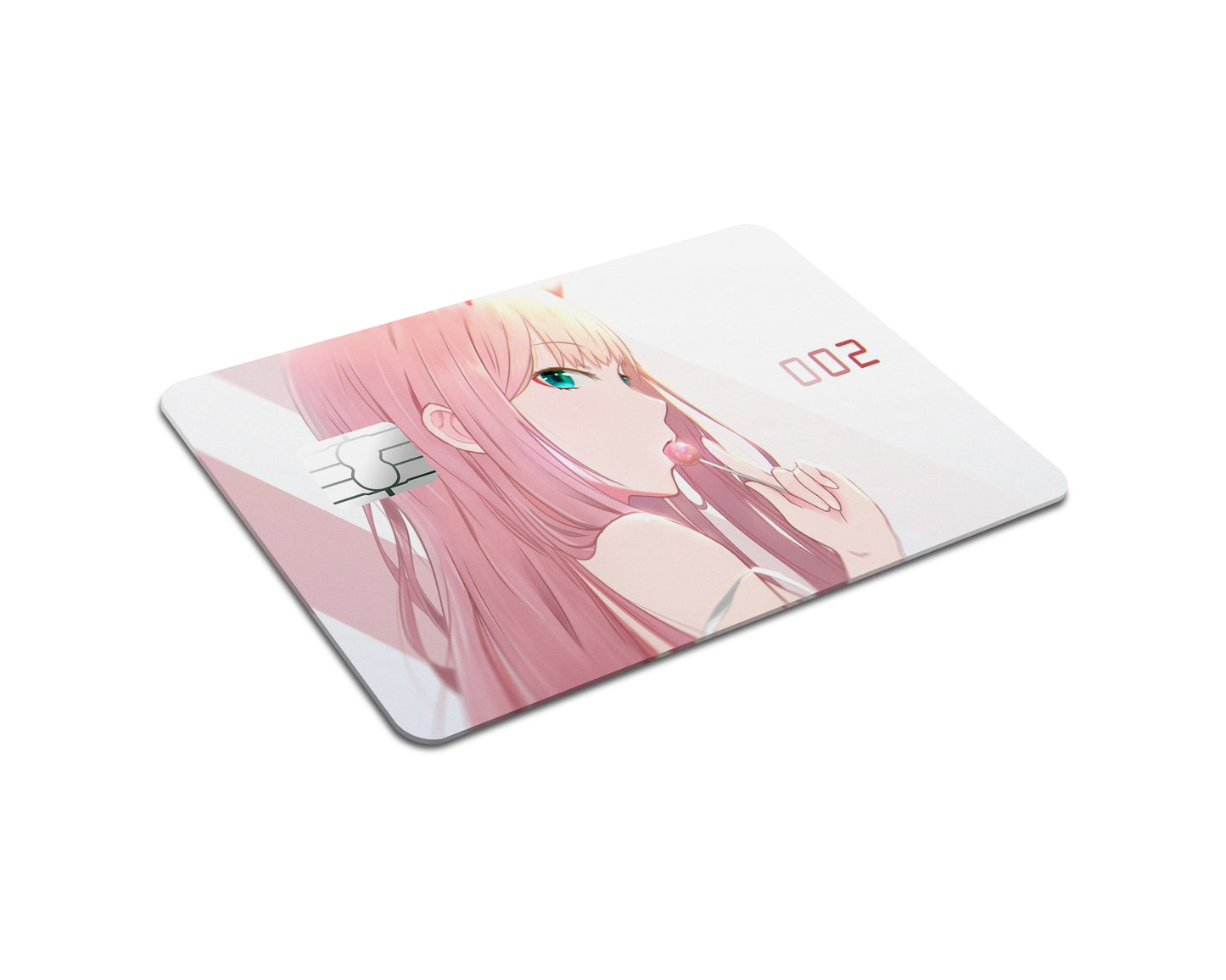 Anime Town Creations Credit Card Zero Two 002 Full Skins - Anime Darling in the Franxx Credit Card Skin