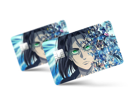 Anime Town Creations Credit Card Attack on Titan The Final Season Full Skins - Anime Attack on Titan Credit Card Skin