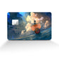 Anime Town Creations Credit Card One Piece A Thousand Sunny Full Skins - Anime One Piece Credit Card Skin