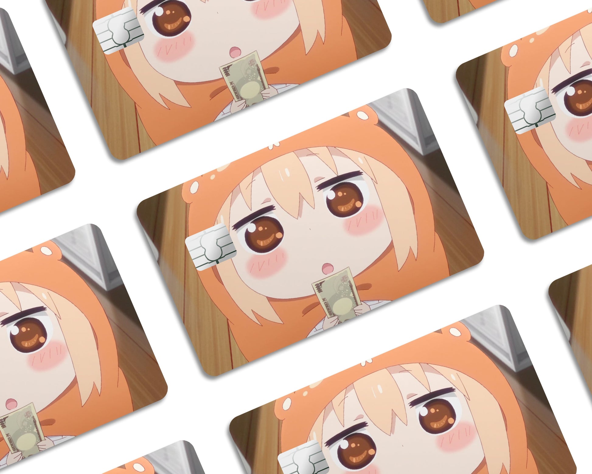 Anime Town Creations Credit Card Umaru-Chan Half Skins - Anime Umaru Chan Credit Card Skin