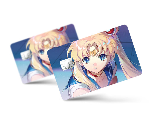 Anime Town Creations Credit Card Sailor Moon Cutie Full Skins - Anime Sailor Moon Credit Card Skin