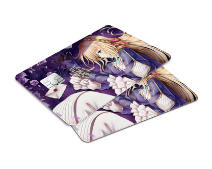 Anime Town Creations Credit Card Violet Evergarden Window Skins - Anime Violet Evergarden Credit Card Skin