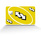 Anime Town Creations Credit Card Uno Reverse Yellow Full Skins - Anime Quote Credit Card Skin