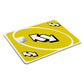 Anime Town Creations Credit Card Uno Reverse Yellow Full Skins - Anime Quote Credit Card Skin