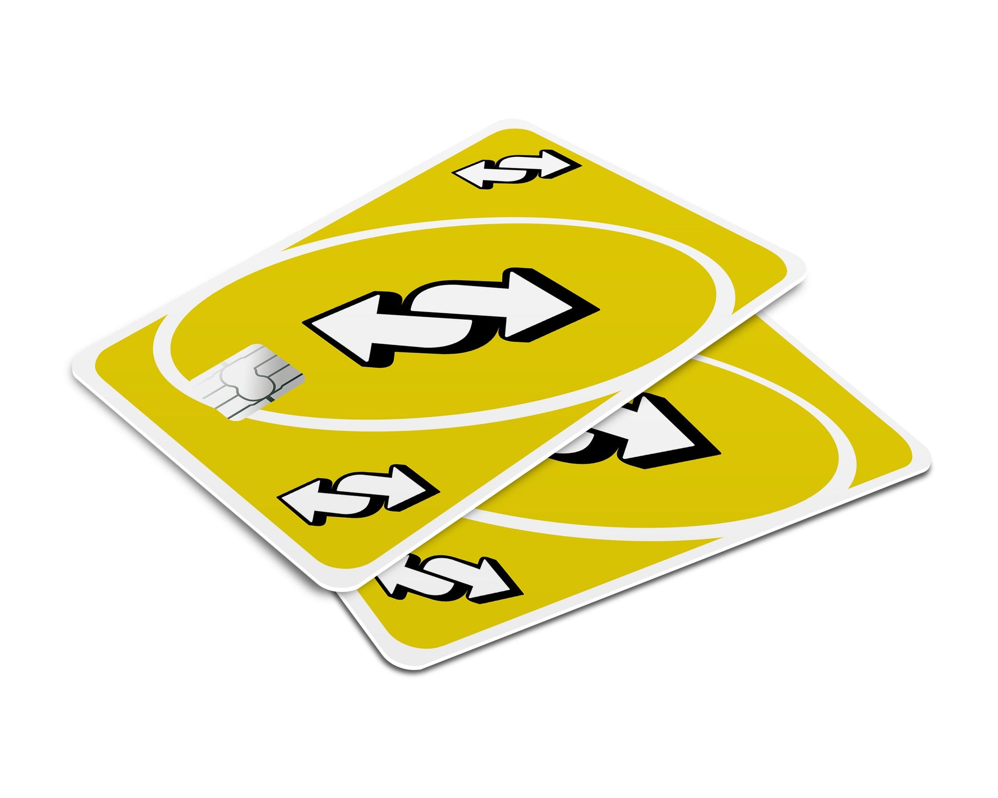 Anime Town Creations Credit Card Uno Reverse Yellow Window Skins - Anime Quote Credit Card Skin
