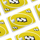 Anime Town Creations Credit Card Uno Reverse Yellow Half Skins - Anime Quote Credit Card Skin