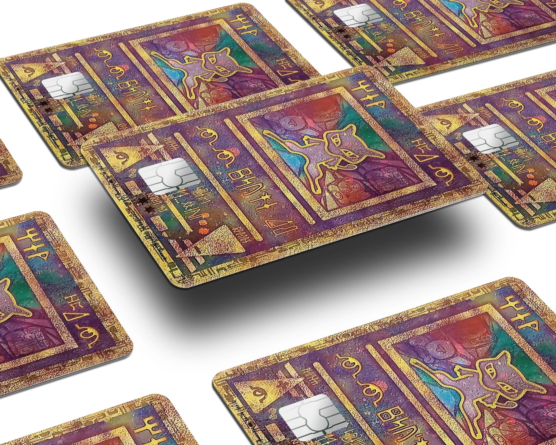 Ancient Mew Pokemon Card Credit Card Credit Card Skin Anime Town Creations Ancient Mew Pokemon Card Credit Card Credit Card Skin Anime Town Creations