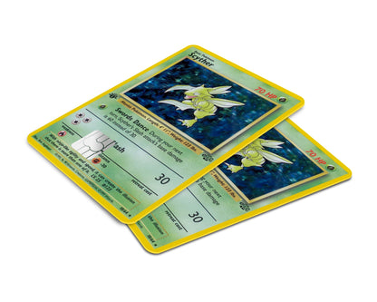 Anime Town Creations Credit Card Scyther Pokemon Card Window Skins - Anime Pokemon Credit Card Skin