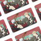 Anime Town Creations Credit Card Spy x Family Family Outing Half Skins - Anime Spy x Family Credit Card Skin