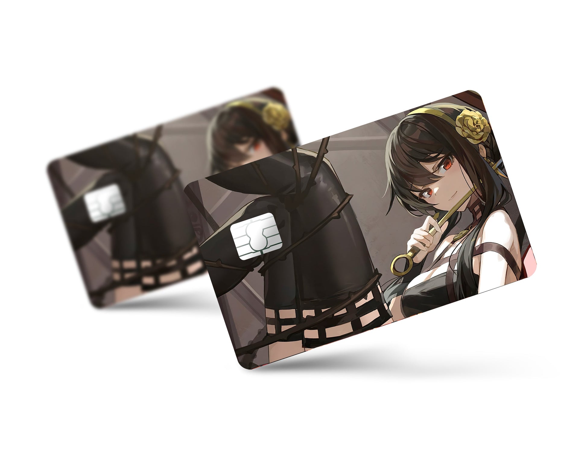 Anime Town Creations Credit Card Spy x Family Yor Hot Full Skins - Anime Spy x Family Credit Card Skin