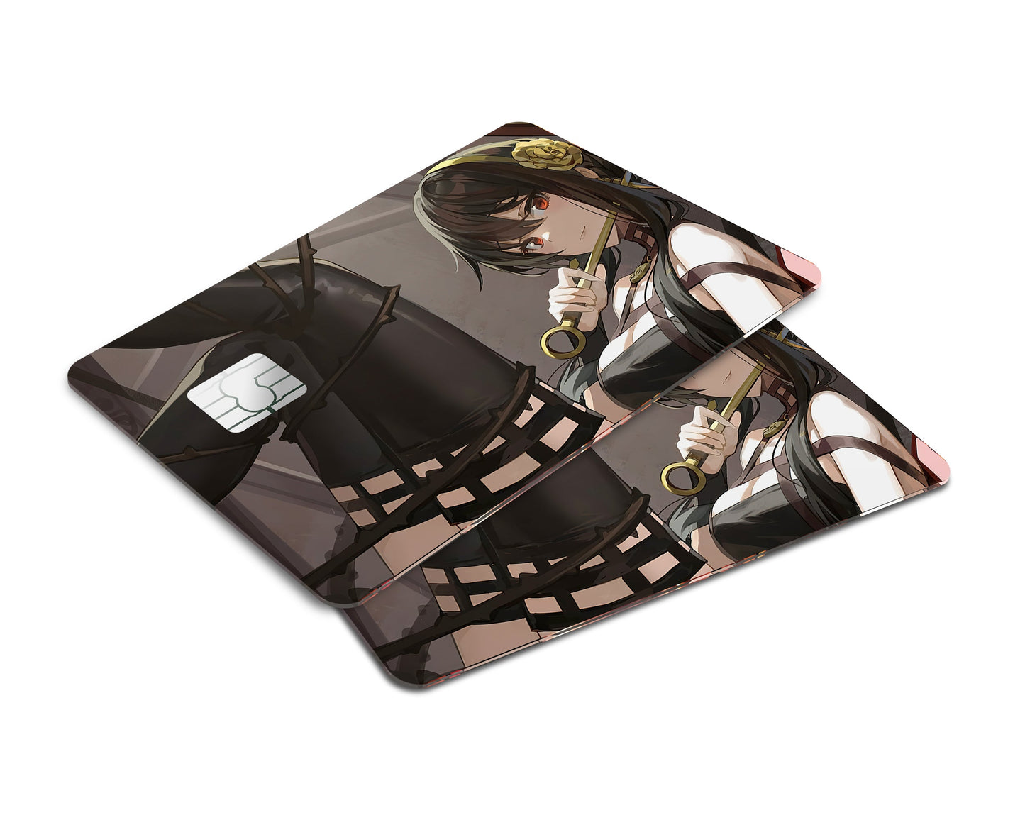 Anime Town Creations Credit Card Spy x Family Yor Hot Window Skins - Anime Spy x Family Credit Card Skin