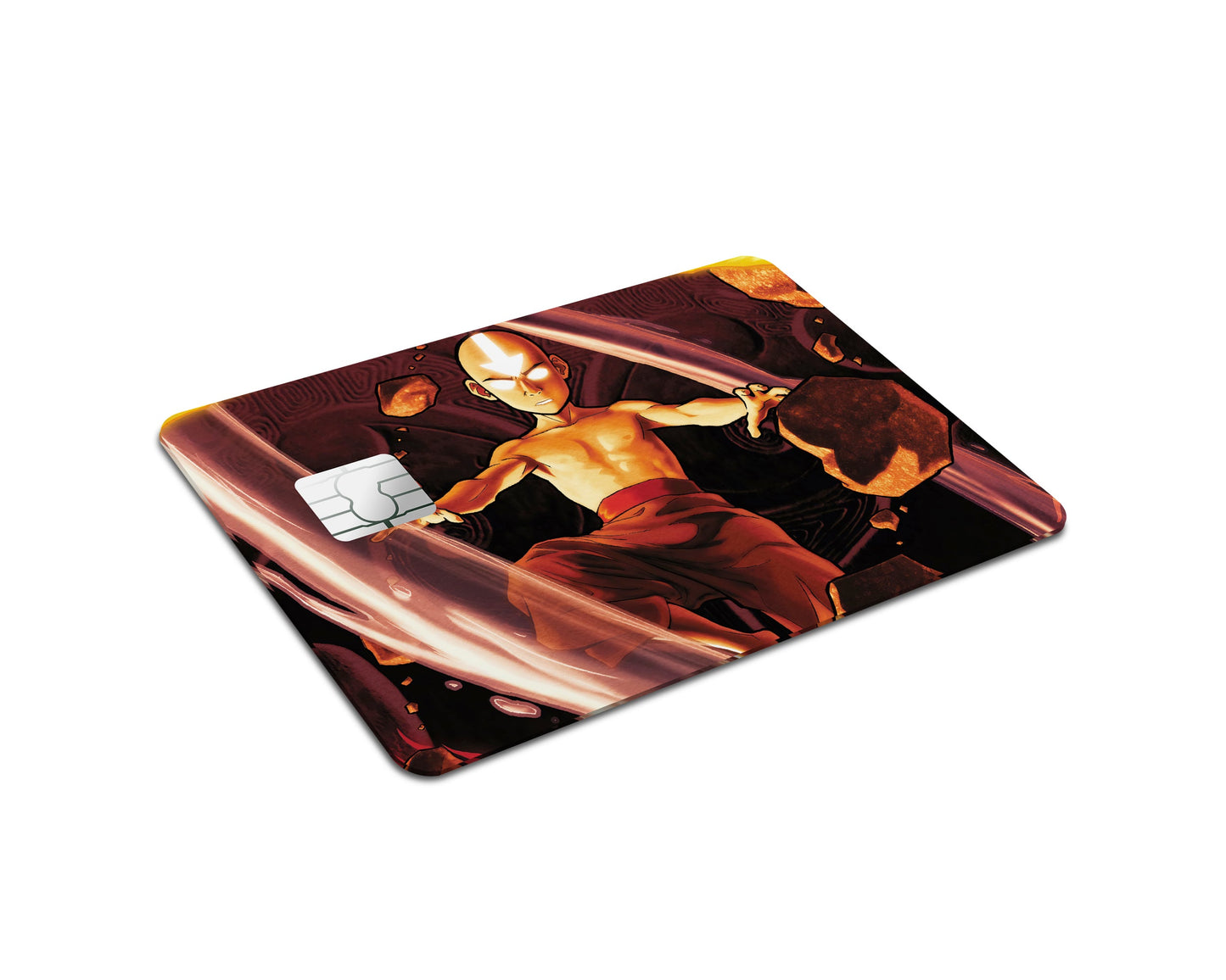 Anime Town Creations Credit Card Avatar Aang Full Skins - Anime Avatar Credit Card Skin