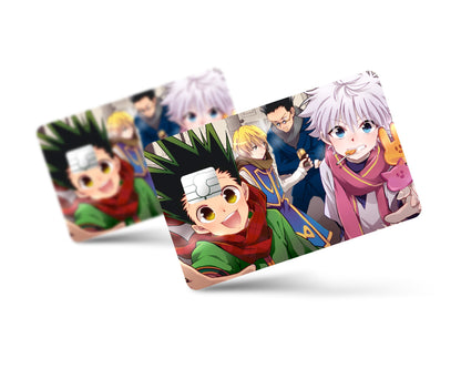 Anime Town Creations Credit Card Hunter x Hunter Gang Full Skins - Anime Hunter x Hunter Credit Card Skin