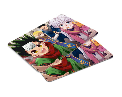 Anime Town Creations Credit Card Hunter x Hunter Gang Window Skins - Anime Hunter x Hunter Credit Card Skin