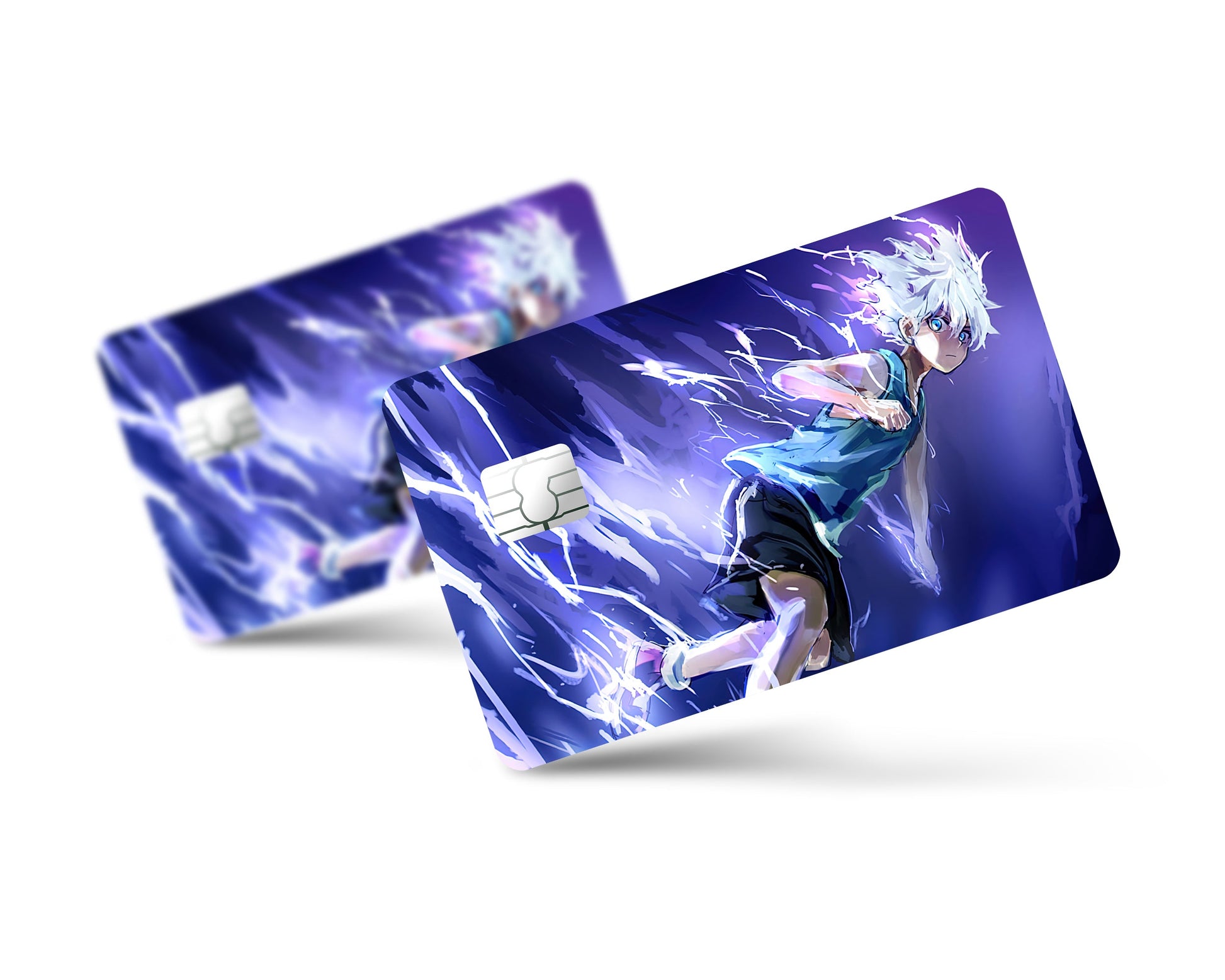 Anime Town Creations Credit Card Hunter x Hunter Killua Zoldyck Full Skins - Anime Hunter x Hunter Credit Card Skin