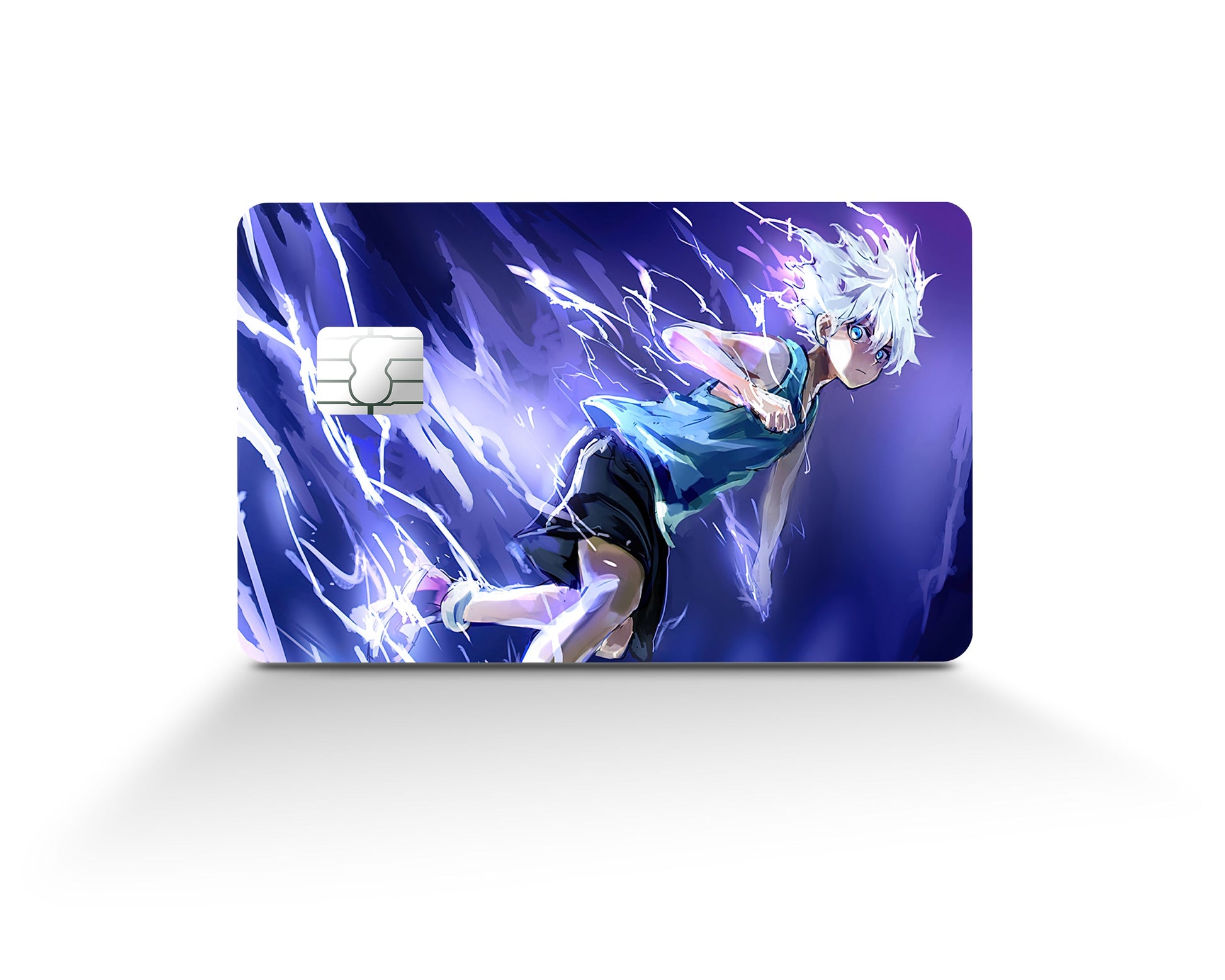 Anime Town Creations Credit Card Hunter x Hunter Killua Zoldyck Full Skins - Anime Hunter x Hunter Credit Card Skin