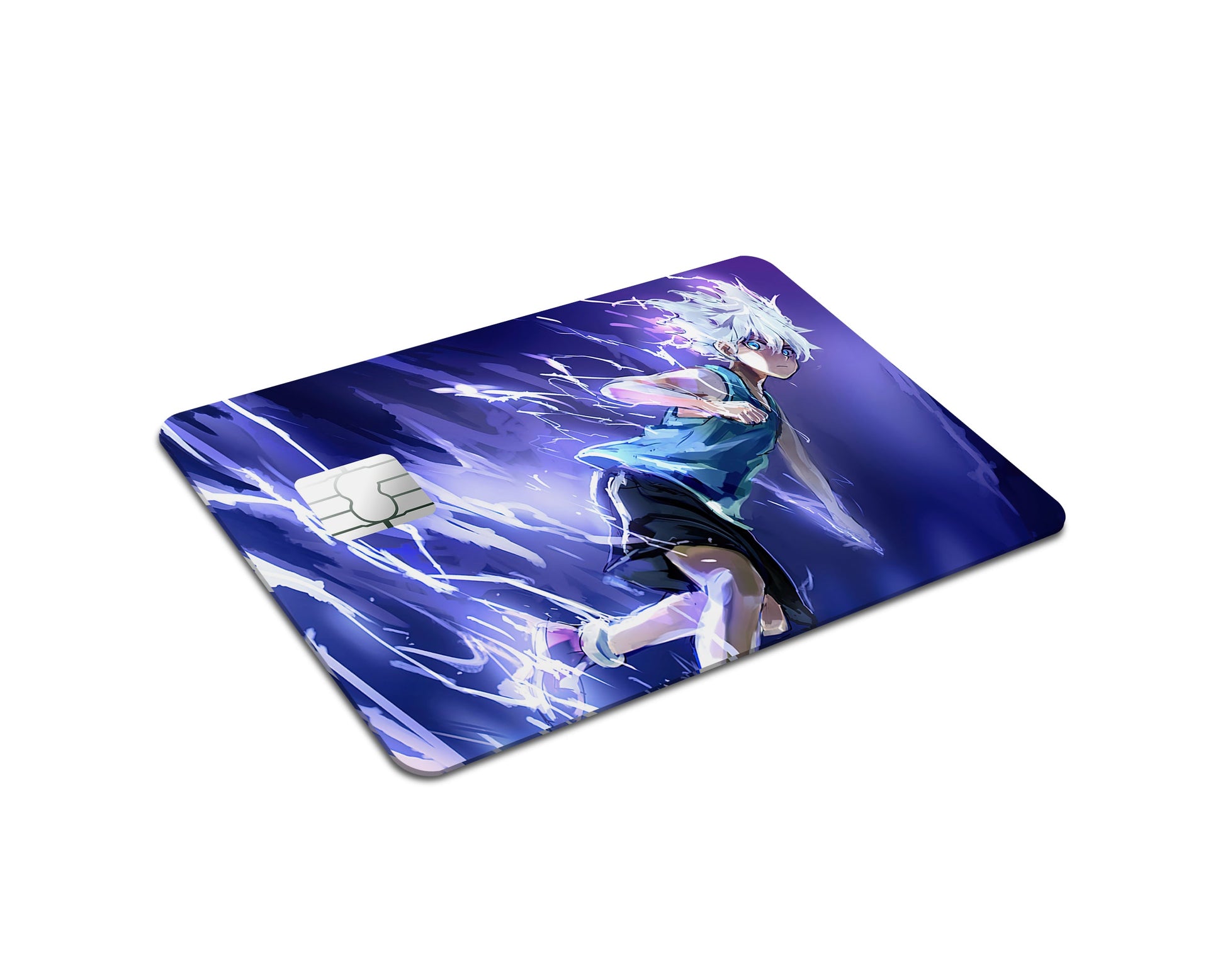 Anime Town Creations Credit Card Hunter x Hunter Killua Zoldyck Full Skins - Anime Hunter x Hunter Credit Card Skin
