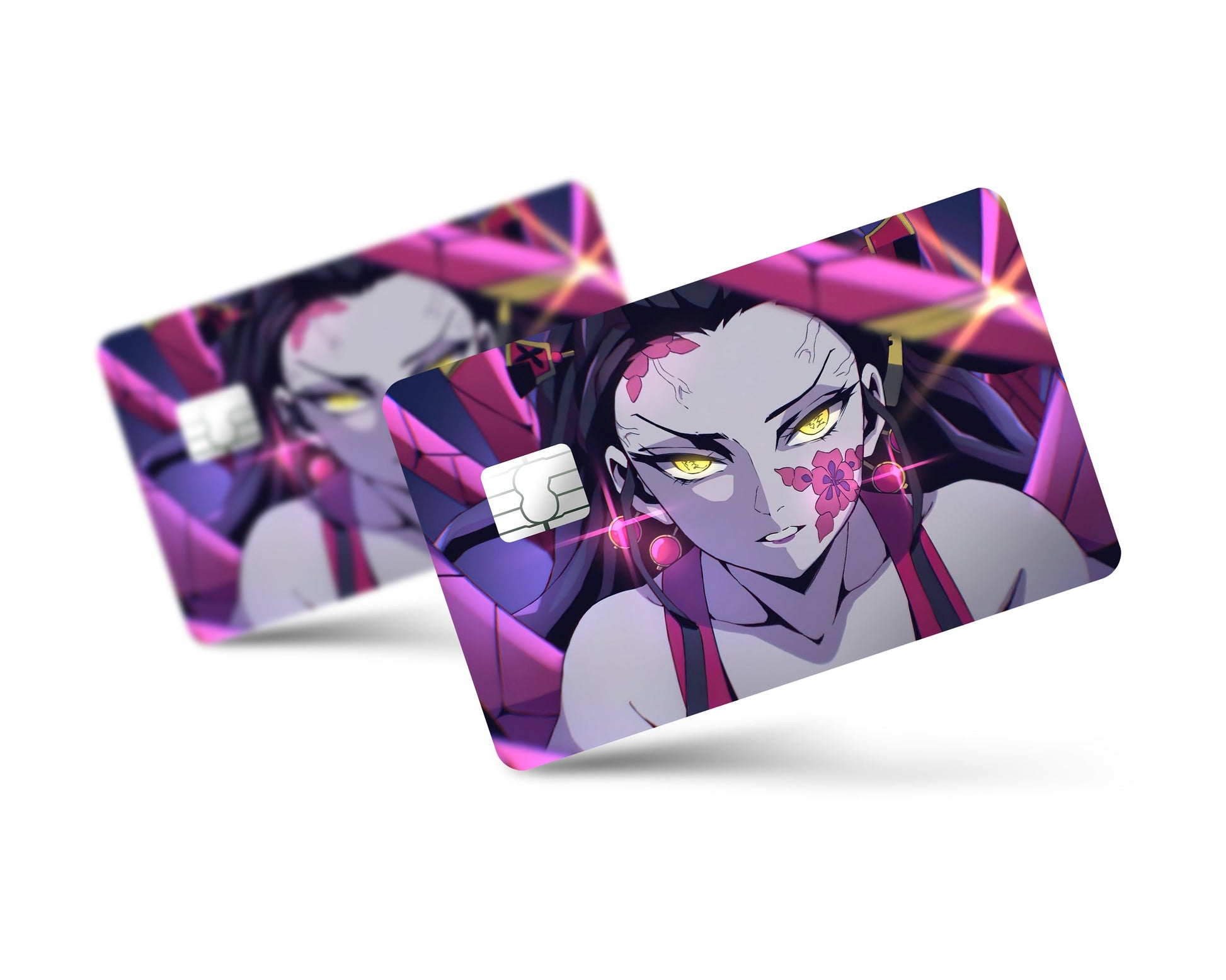 Anime Town Creations Credit Card Demon Slayer Daki Demon Full Skins - Anime Demon Slayer Credit Card Skin