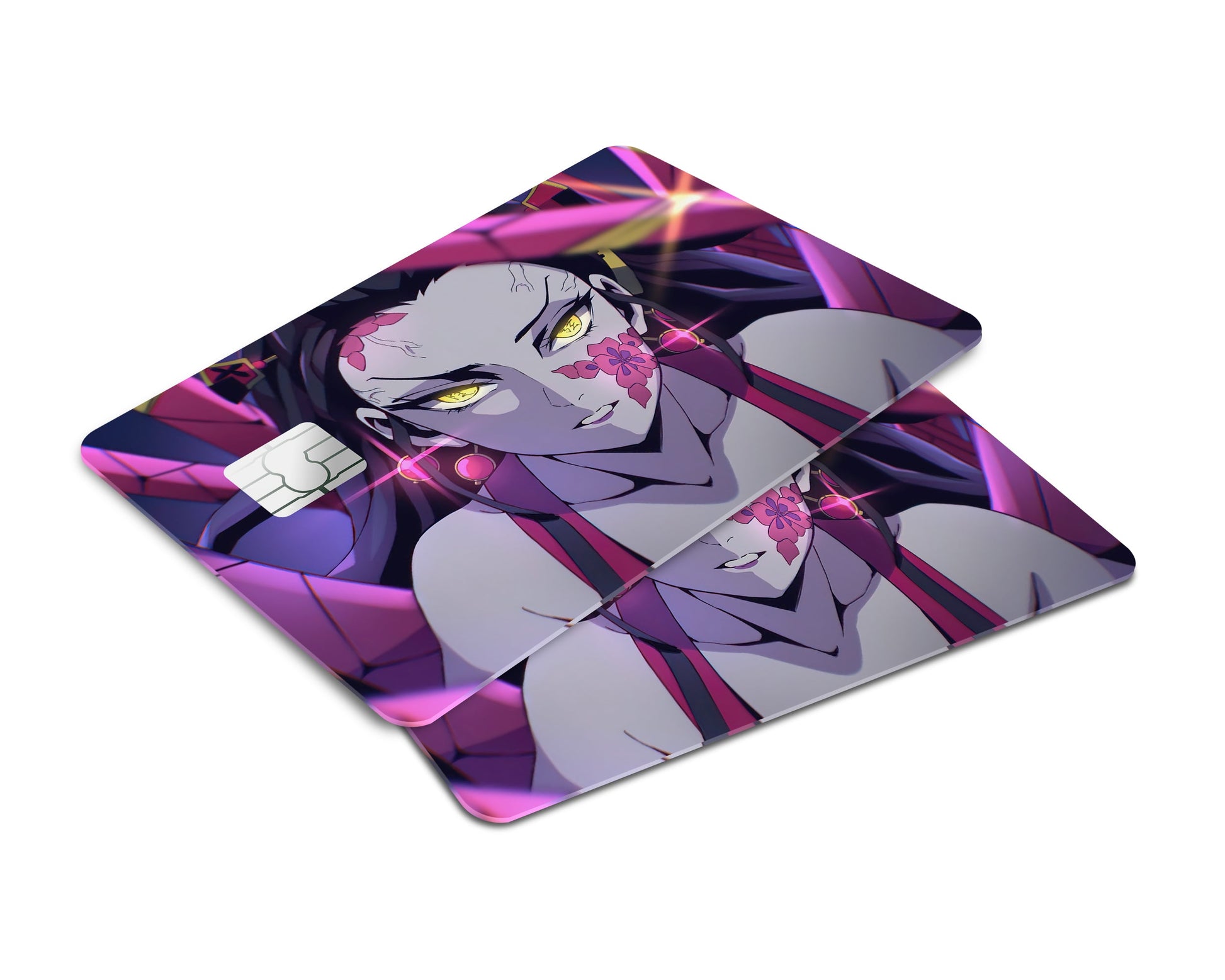 Anime Town Creations Credit Card Demon Slayer Daki Demon Window Skins - Anime Demon Slayer Credit Card Skin