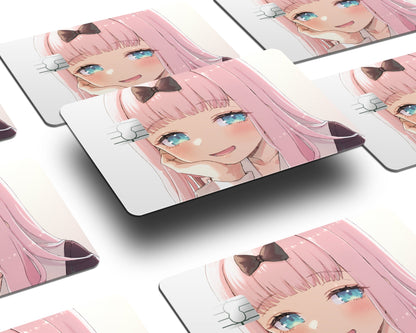 Anime Town Creations Credit Card Chika Fujiwara Cutie Half Skins - Anime Love Is War Credit Card Skin