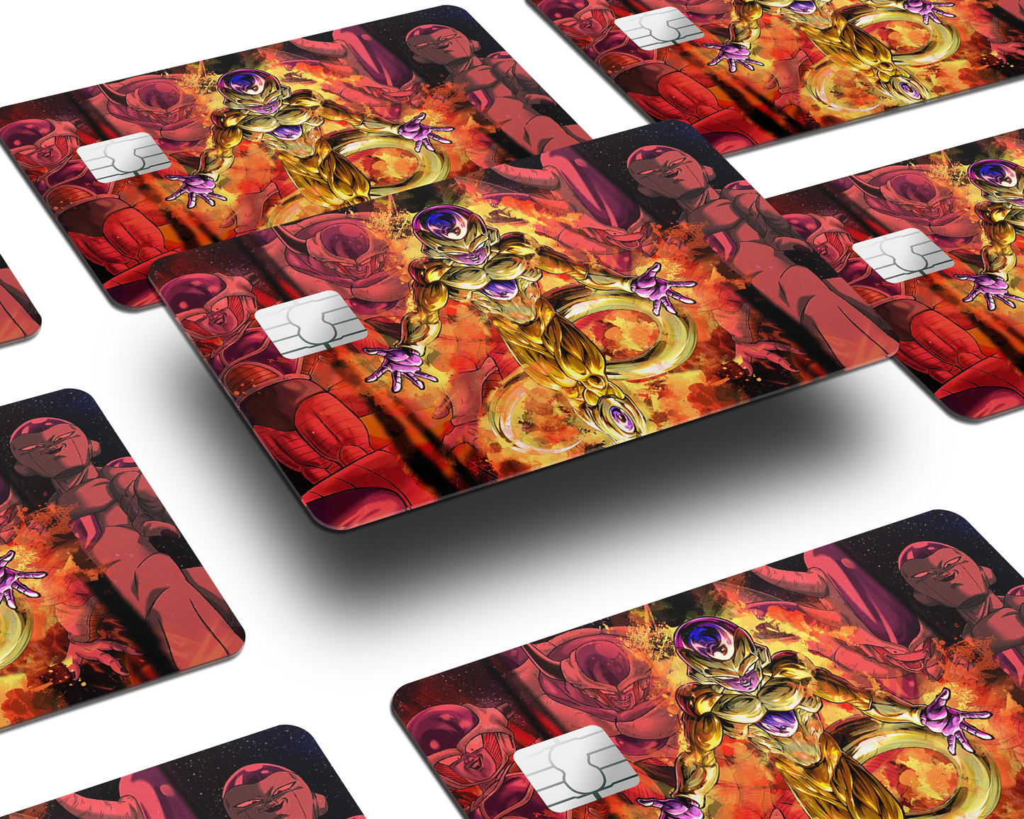 Dragon Ball Golden Freiza Credit Card Skin
