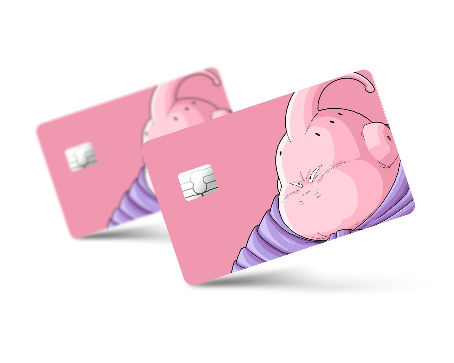 Anime Town Creations Credit Card Dragon Ball Grumpy Buu Full Skins - Anime Dragon Ball Credit Card Skin