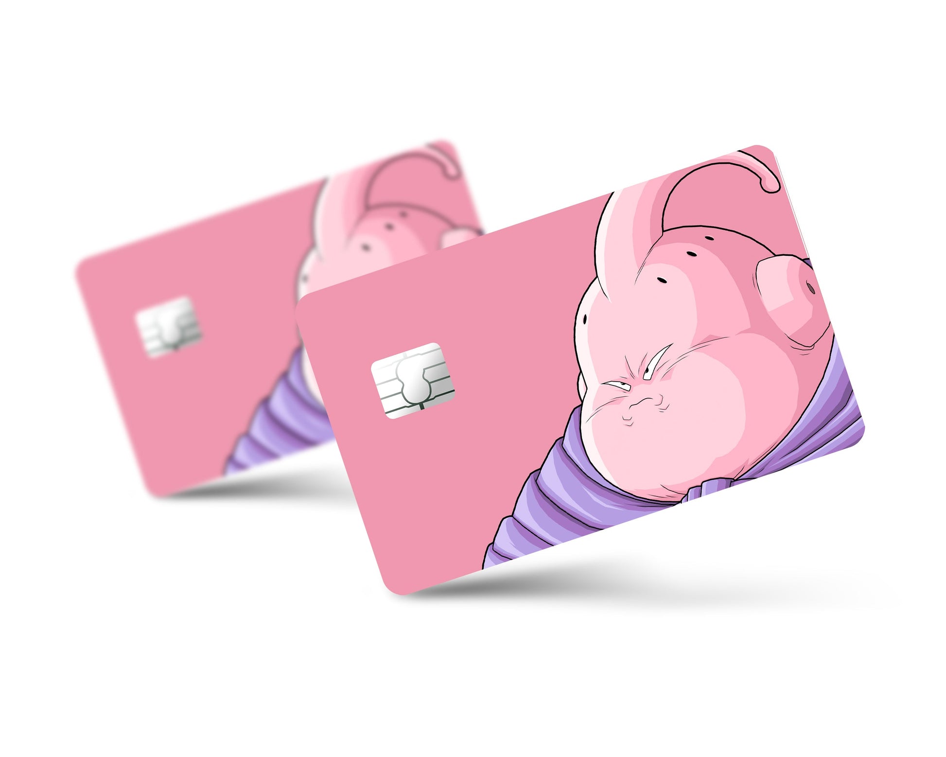 Anime Town Creations Credit Card Dragon Ball Grumpy Buu Full Skins - Anime Dragon Ball Credit Card Skin