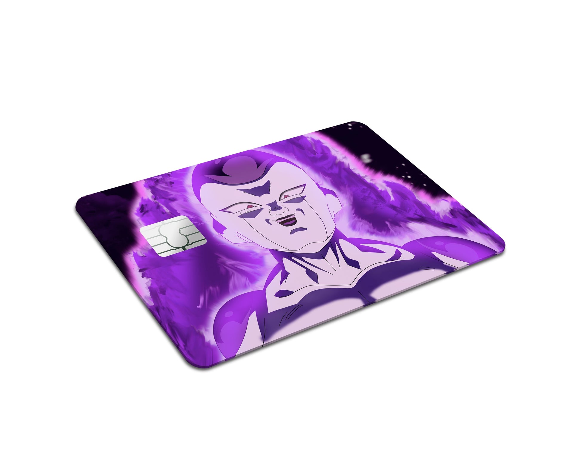 Anime Town Creations Credit Card Dragon Ball Frieza Purple Full Skins - Anime Dragon Ball Credit Card Skin