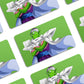 Anime Town Creations Credit Card Dragon Ball Piccolo Half Skins - Anime Dragon Ball Credit Card Skin