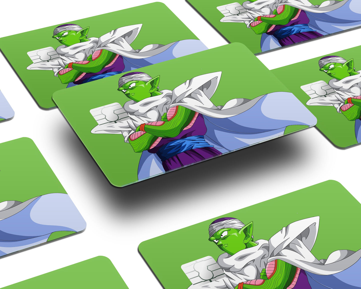 Anime Town Creations Credit Card Dragon Ball Piccolo Half Skins - Anime Dragon Ball Credit Card Skin