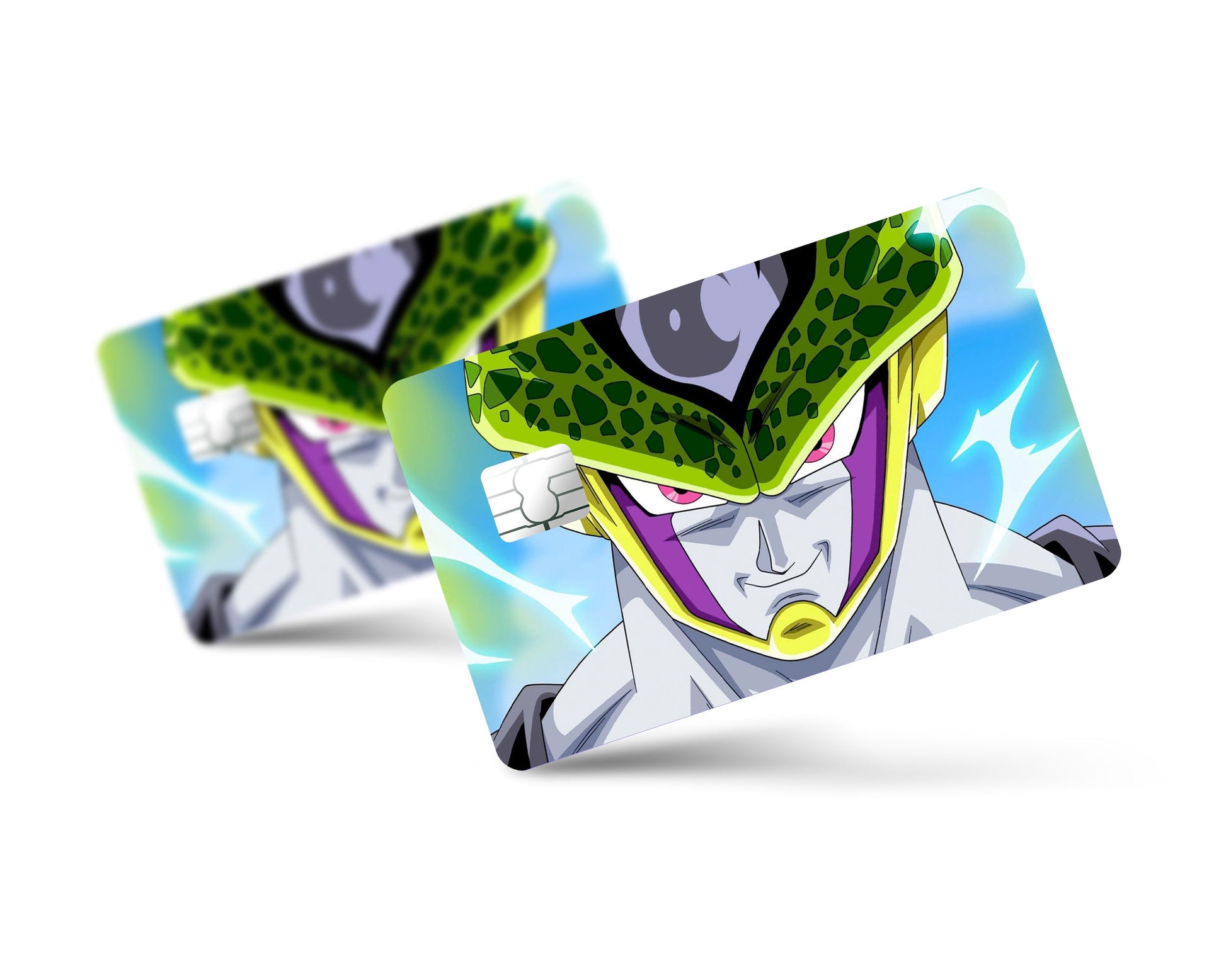 Anime Town Creations Credit Card Dragon Ball Cell Full Skins - Anime Dragon Ball Credit Card Skin