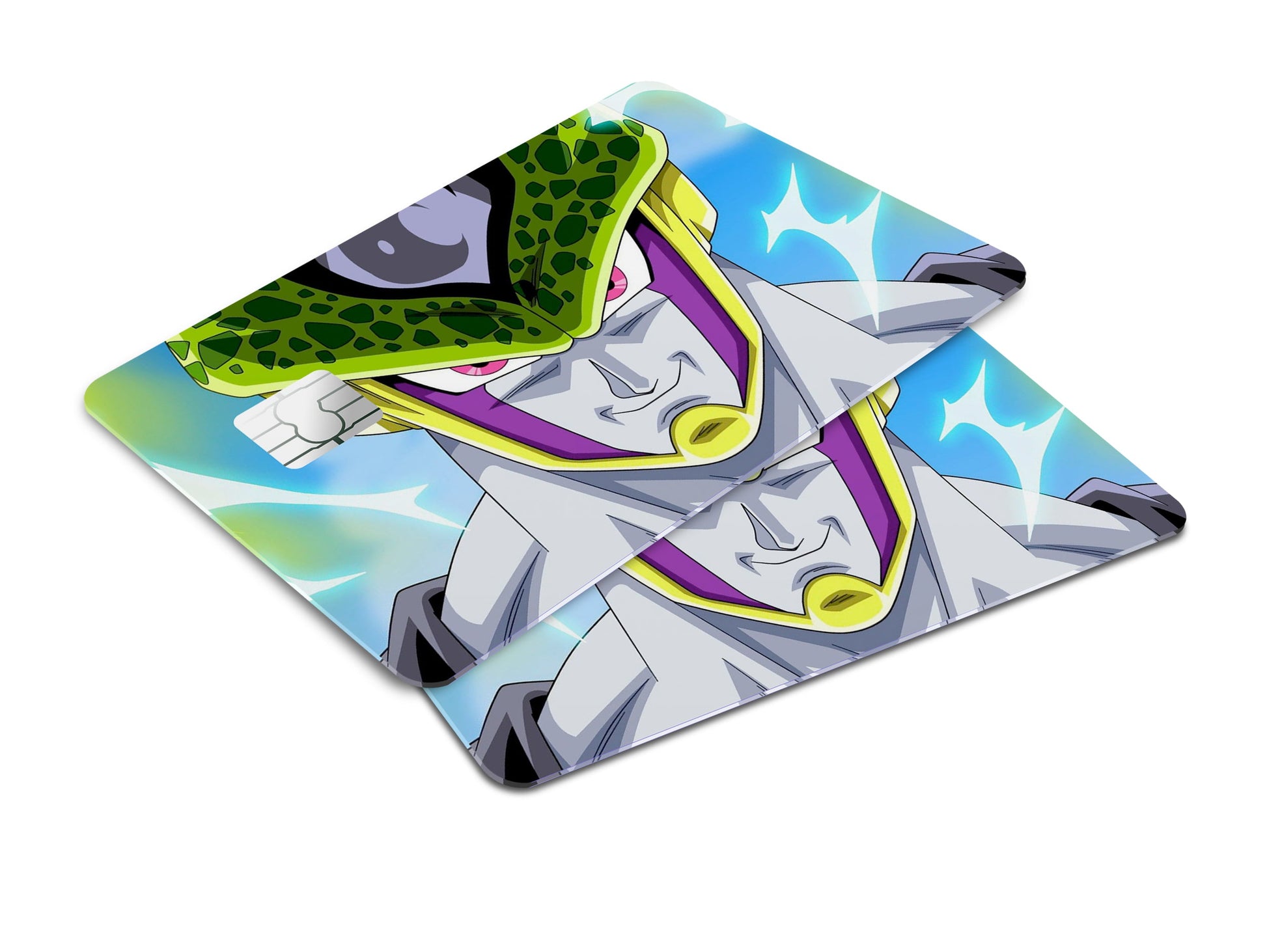 Anime Town Creations Credit Card Dragon Ball Cell Window Skins - Anime Dragon Ball Credit Card Skin