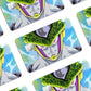 Anime Town Creations Credit Card Dragon Ball Cell Half Skins - Anime Dragon Ball Credit Card Skin