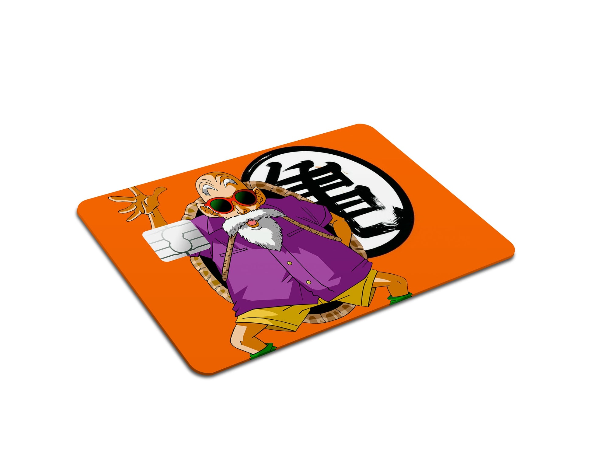 Anime Town Creations Credit Card Dragon Ball Master Roshi Full Skins - Anime Dragon Ball Credit Card Skin