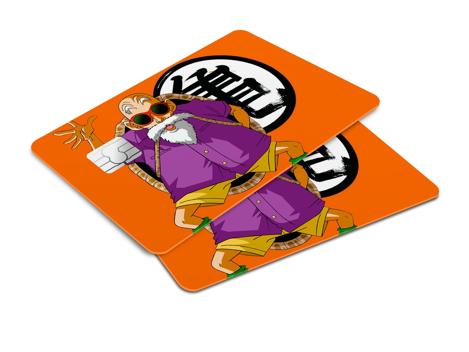 Anime Town Creations Credit Card Dragon Ball Master Roshi Window Skins - Anime Dragon Ball Credit Card Skin