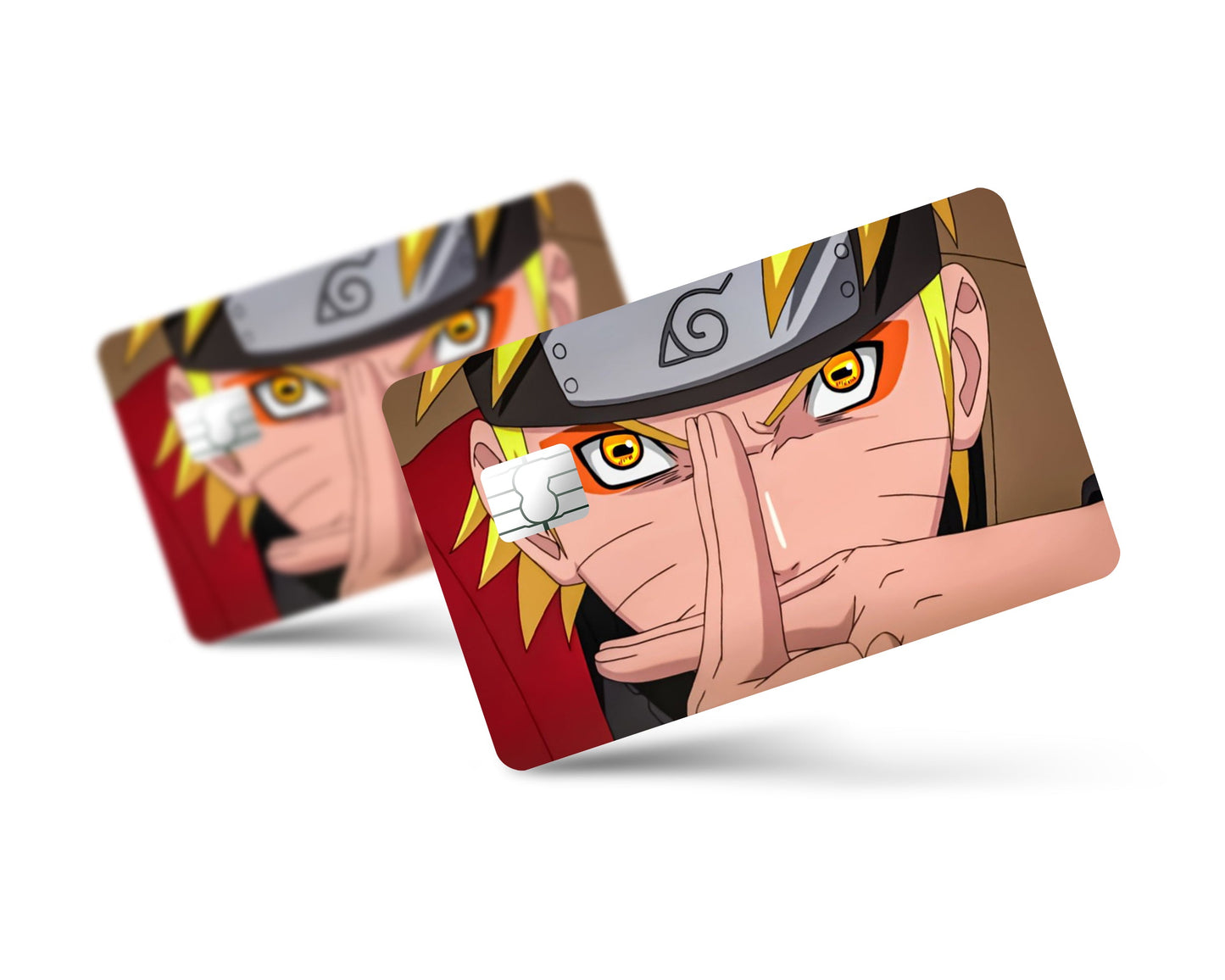 Anime Town Creations Credit Card Naruto Sage Eyes Full Skins - Anime Naruto Credit Card Skin