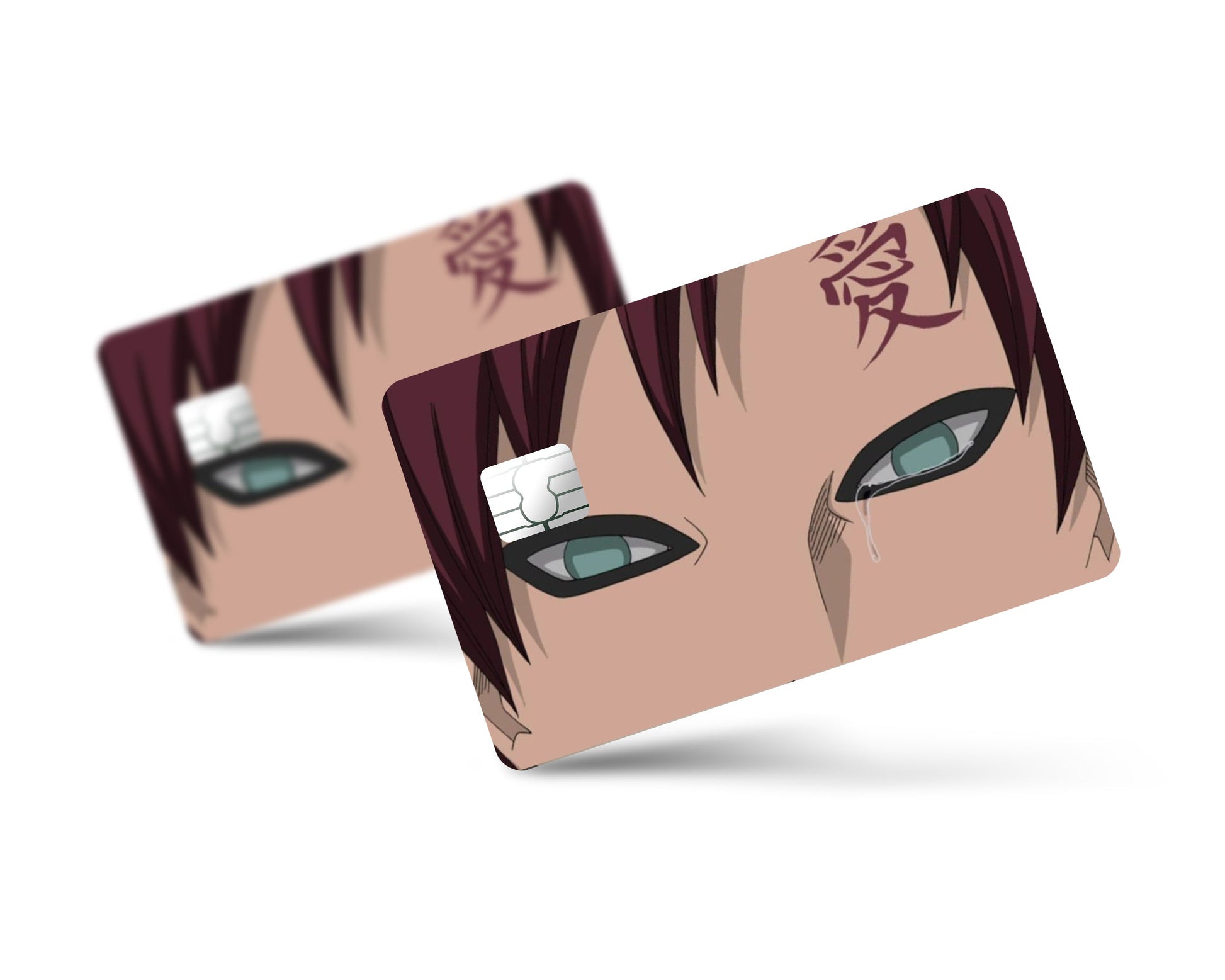 Anime Town Creations Credit Card Gaara Eyes Full Skins - Anime Naruto Credit Card Skin