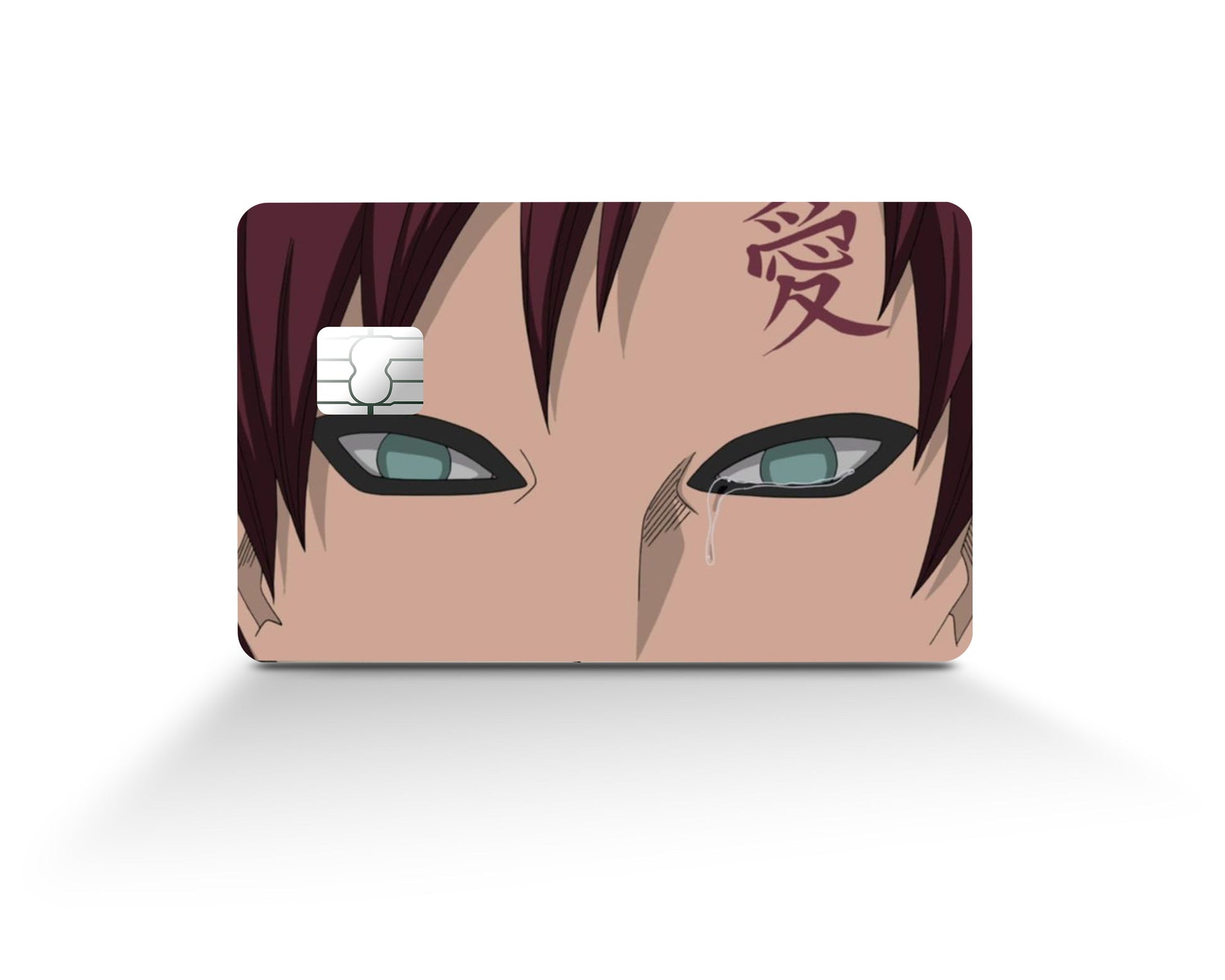 Anime Town Creations Credit Card Gaara Eyes Full Skins - Anime Naruto Credit Card Skin