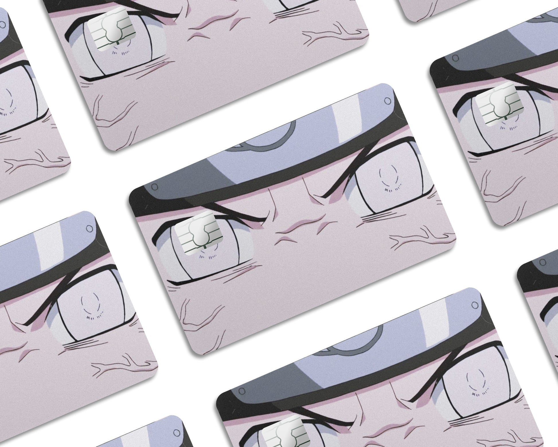 Anime Town Creations Credit Card Neji Eyes Window Skins - Anime Naruto Credit Card Skin
