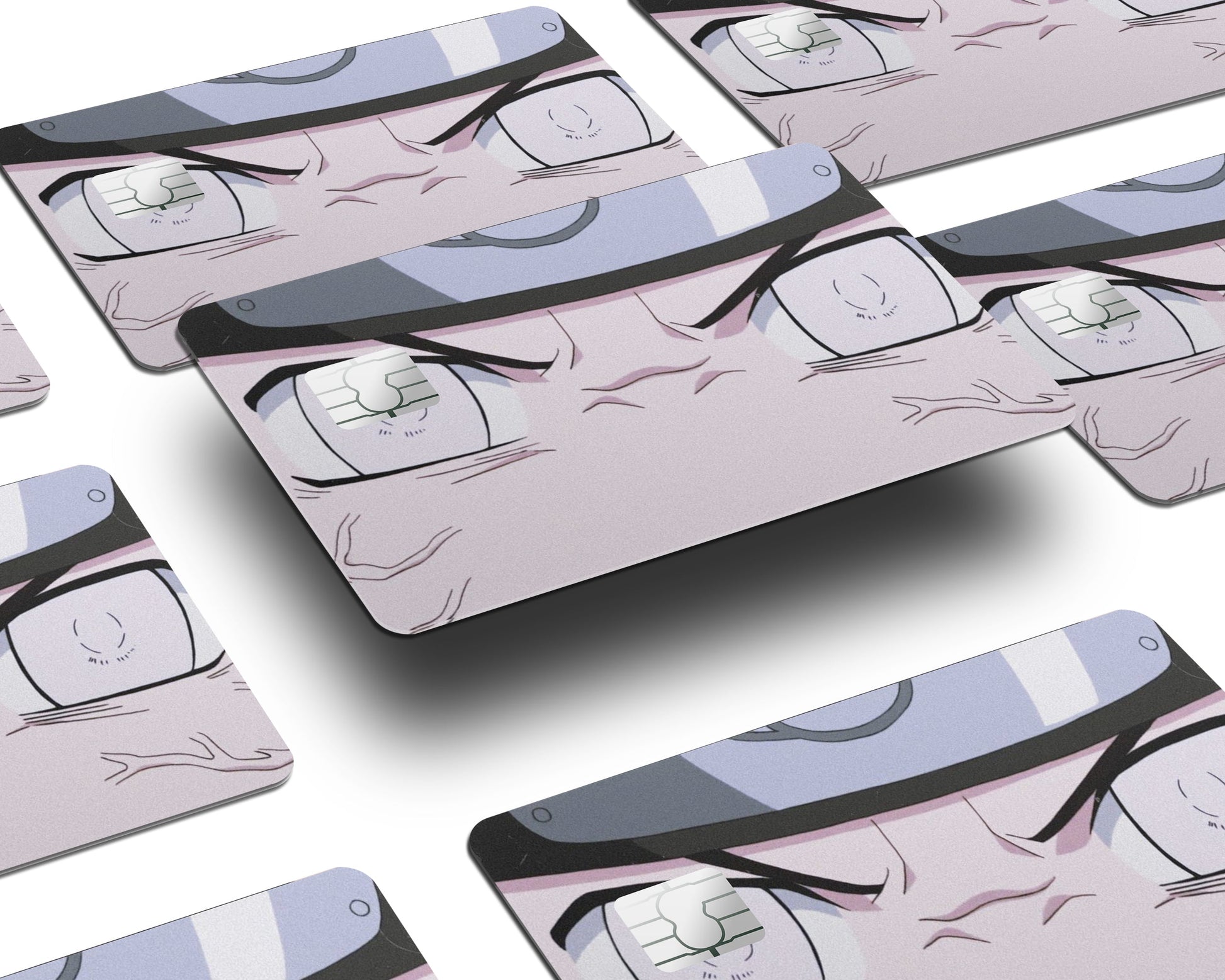 Anime Town Creations Credit Card Neji Eyes Window Skins - Anime Naruto Credit Card Skin