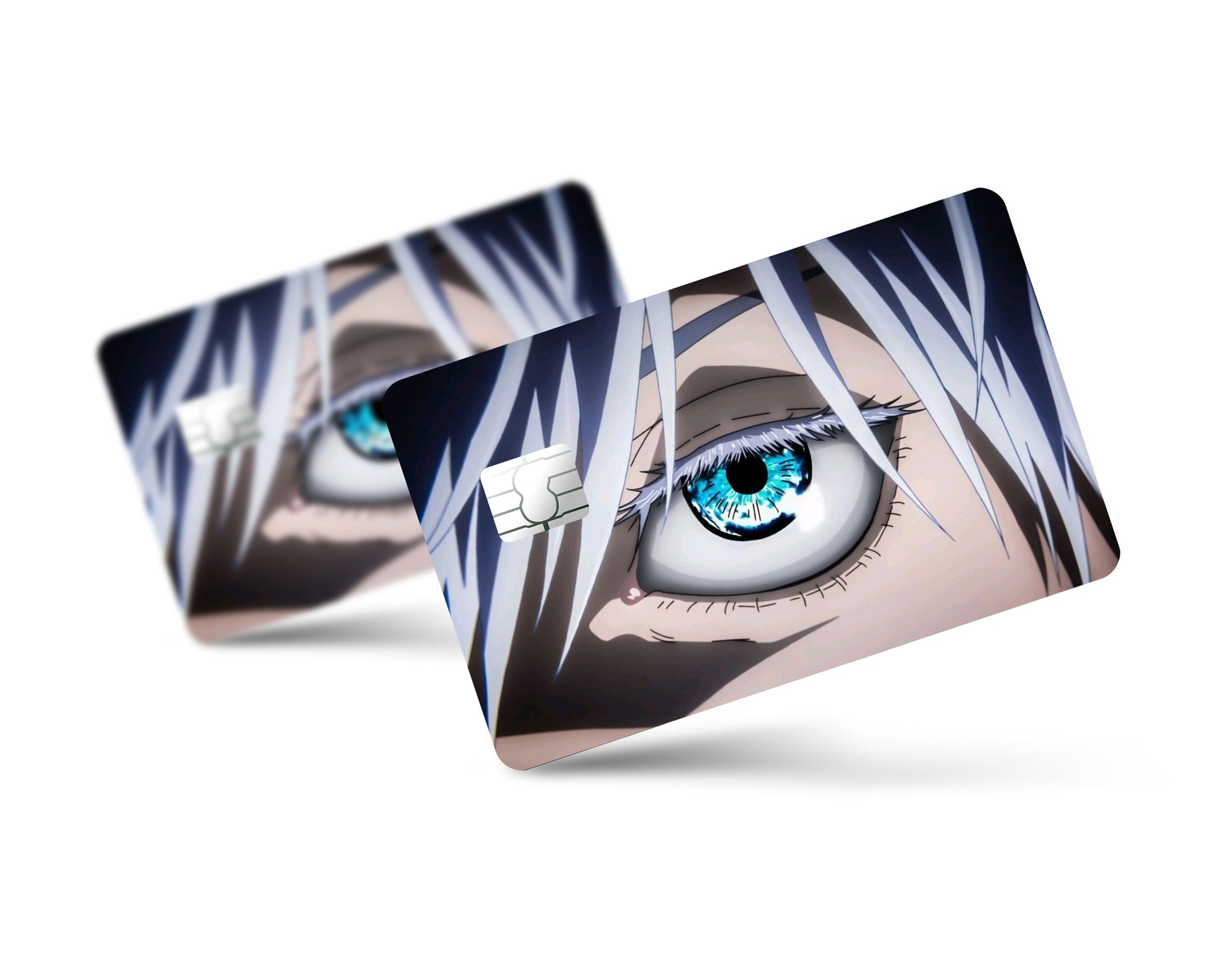 Anime Town Creations Credit Card Jujutsu Kaisen Gojo Eyes Full Skins - Anime Jujutsu Kaisen Credit Card Skin