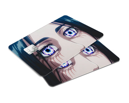 Anime Town Creations Credit Card Attack on Titan Eren Yeager Eyes Window Skins - Anime Attack on Titan Credit Card Skin