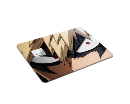 Anime Town Creations Credit Card Katsuki Bakugo Eyes Full Skins - Anime My Hero Academia Credit Card Skin